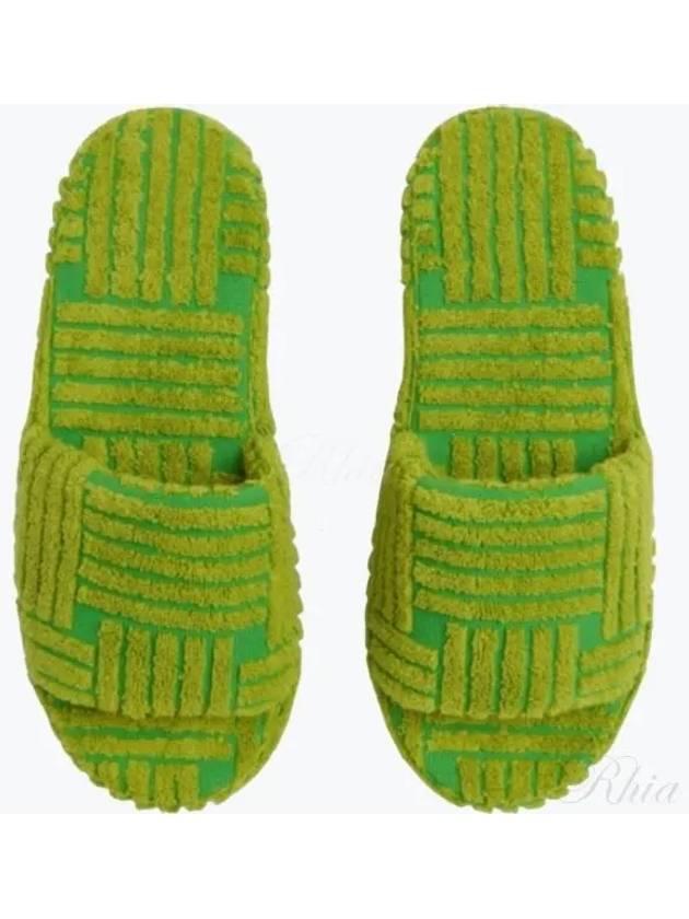 Towel Emboss Weaving Slippers Paraket Kiwi - BOTTEGA VENETA - BALAAN 2