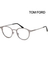 Blue light blocking glasses frame TF5528B 009 round frame vision protection men women fashion - TOM FORD - BALAAN 7