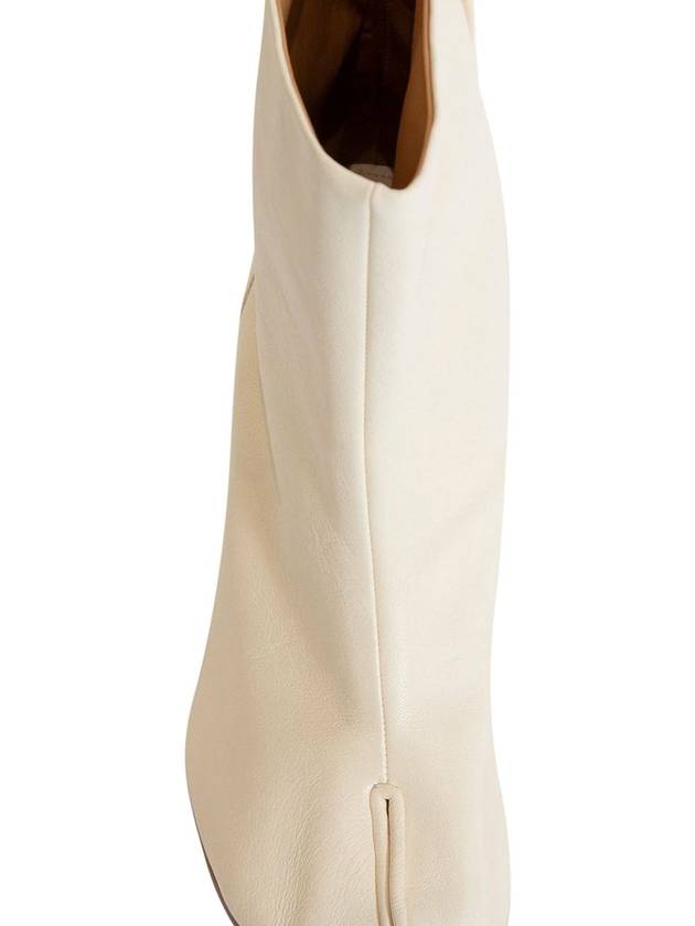 Tabi Lambskin Ankle Middle Boots Ivory - MAISON MARGIELA - BALAAN 5