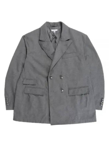 24 Newport Jacket B Gray PC Hopsack 24S1D029 OR223 ZT189 A - ENGINEERED GARMENTS - BALAAN 1