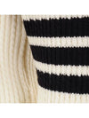 striped detail cable knit sweater FKA465AY1024 - THOM BROWNE - BALAAN 5