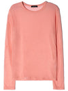 See through tencel long sleeve t shirt pink - LESEIZIEME - BALAAN 7