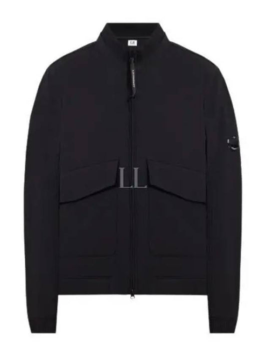 Shell-R Bomber Jacket Black - CP COMPANY - BALAAN 2