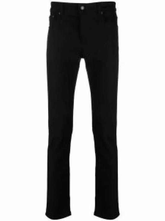 Men's Slim Fit Straight Pants Black - AMI - BALAAN 2