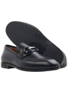 Ferragamo Men s Double Gancini Loafer FOSTER NERO 0762636 - SALVATORE FERRAGAMO - BALAAN 5