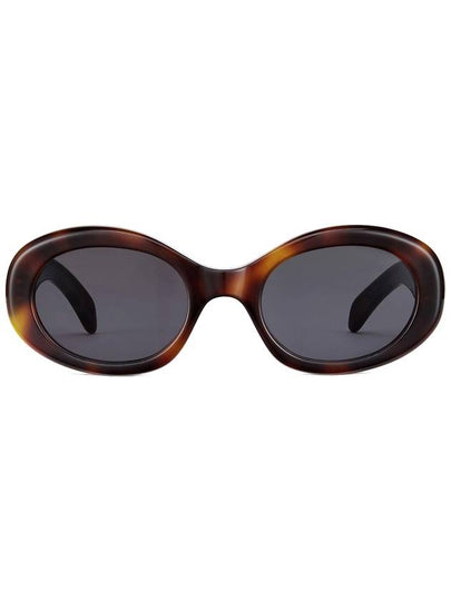 Eyewear Triomphe 01 Acetate Sunglasses Blonde Havana - CELINE - BALAAN 2