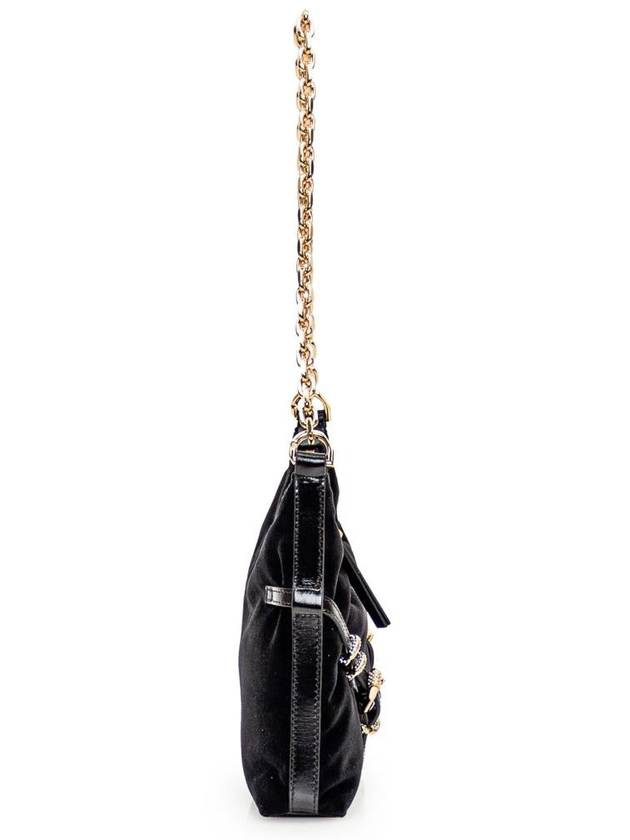 Voyou Party Shoulder Bag Black - GIVENCHY - BALAAN 3