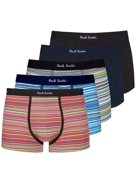 Men's Signature Stripe Logo Cotton Blend Briefs - PAUL SMITH - BALAAN 1