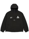 x Rapha EF Education First Pullover Jacket Black - PALACE - BALAAN 1