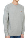 Fox Head Patch Classic Sweatshirt Grey Melange - MAISON KITSUNE - BALAAN 4