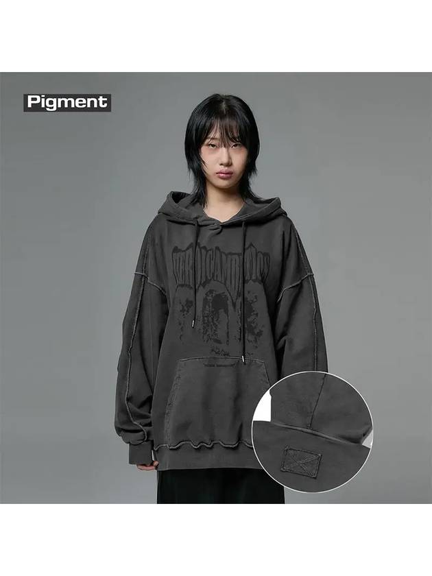 Heroic Pigment Hood Charcoal - CRUMP - BALAAN 1