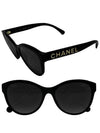 Eyewear Butterfly Sunglasses Black - CHANEL - BALAAN 2