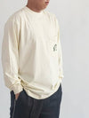 Malbon Men s Golf Long Sleeve T Shirt Buffalo LS M 8342 Ivory - MALBON GOLF - BALAAN 2