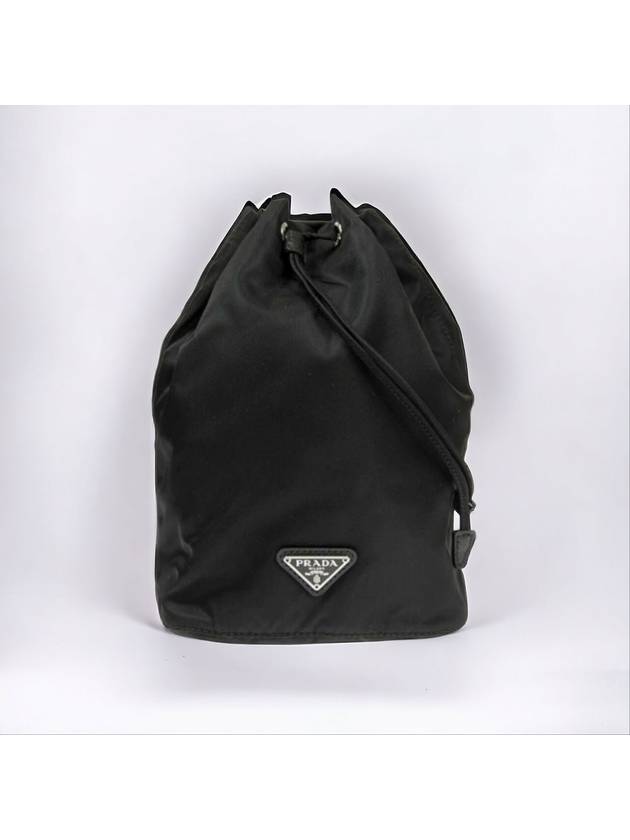 Tessuto Nylon Pouch Black - PRADA - BALAAN 8