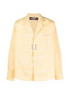 La Chemise Luis Paisley Print Long Sleeve Shirt Yellow - JACQUEMUS - BALAAN 2