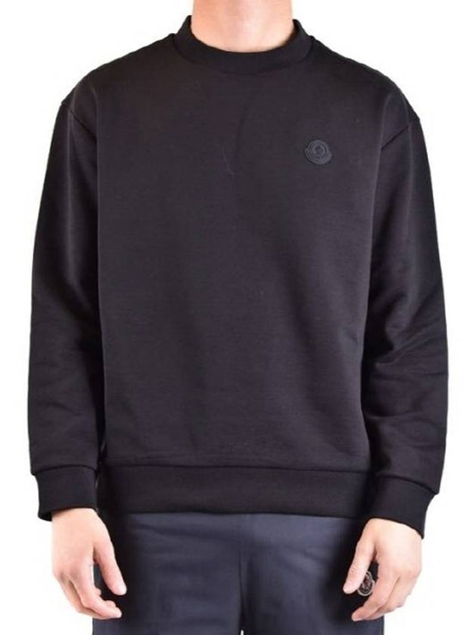 back logo printing sweatshirt black - MONCLER - BALAAN 2