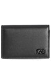 V logo 5Y2P0U14 ZQU 0NO card wallet business - VALENTINO - BALAAN 2