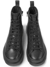 Brutus Medium Lace-up Worker Boots Black - CAMPER - BALAAN 4