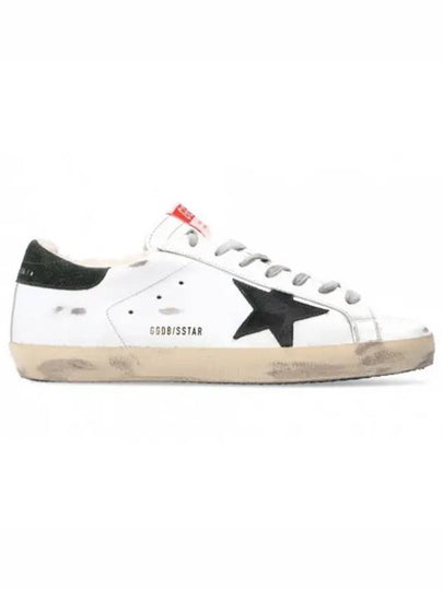 Men's Shearling Superstar Low Top Sneakers White Black Tab - GOLDEN GOOSE - BALAAN 2