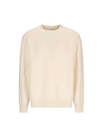 CREW NECK WOOL SWEATER - CRUCIANI - BALAAN 1