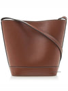 Cuir Triomphe Calfskin Small Bucket Bag Tan - CELINE - BALAAN 4