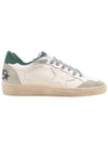 Ball Star Leather Low Top Sneakers White - GOLDEN GOOSE - BALAAN 3