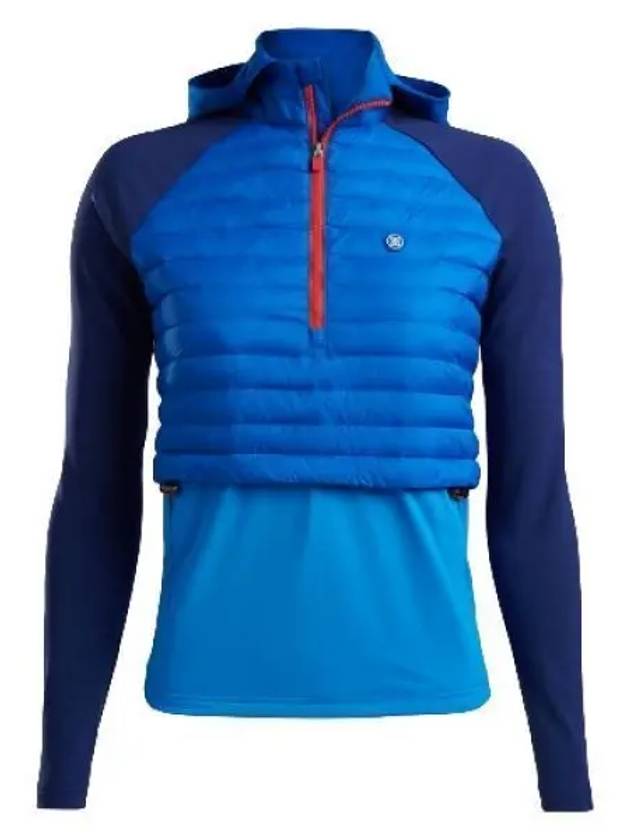 Golf Wear Women s Half Zip Up Hooded Jacket G4LF22O44 ULT - G/FORE - BALAAN 2