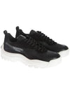 Gumboy Low-Top Sneakers Black - VALENTINO - BALAAN 4