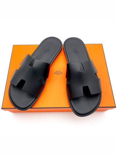 Izmir Sandal Calfskin & Noir - HERMES - BALAAN 2