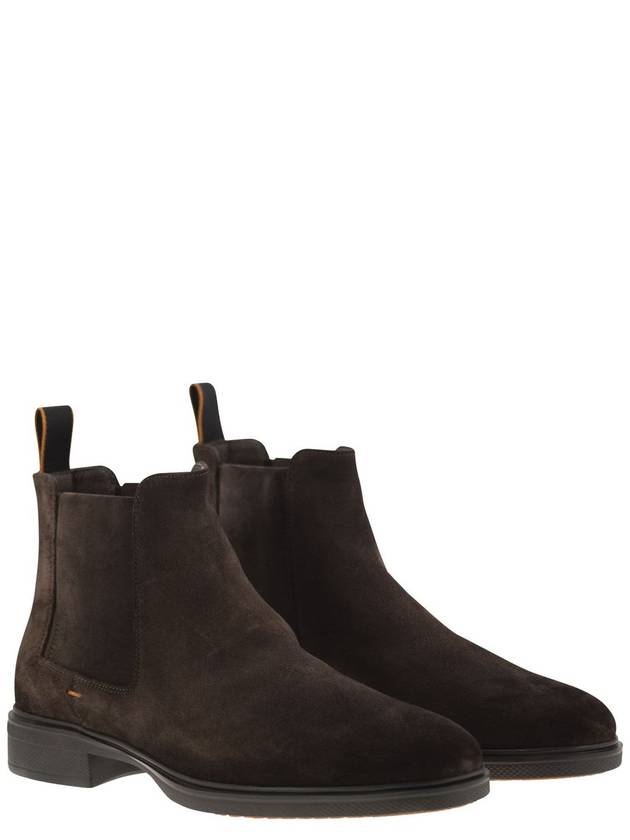 Easy suede ankle boot - SANTONI - BALAAN 4