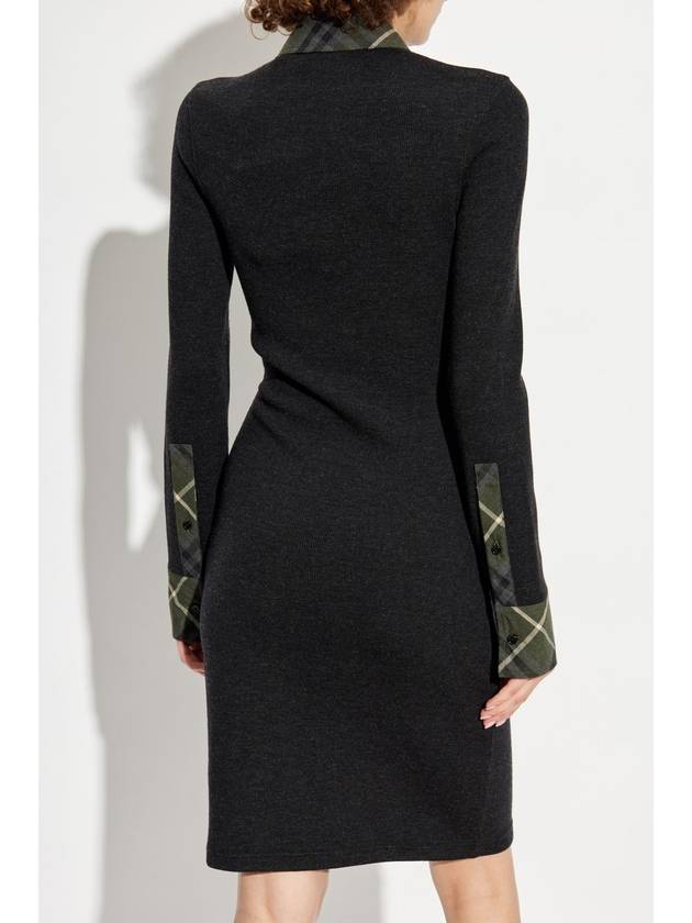 Burberry Wool Dress, Women's, Black - BURBERRY - BALAAN 4