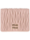 Matelasse Half Wallet 5MV204 2FPP F0236 - MIU MIU - BALAAN 2