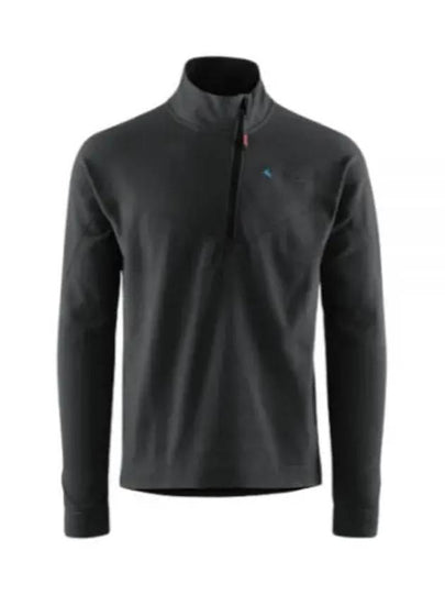 Men's Sigyn Half Zip Sweatshirt Raven - KLATTERMUSEN - BALAAN 2