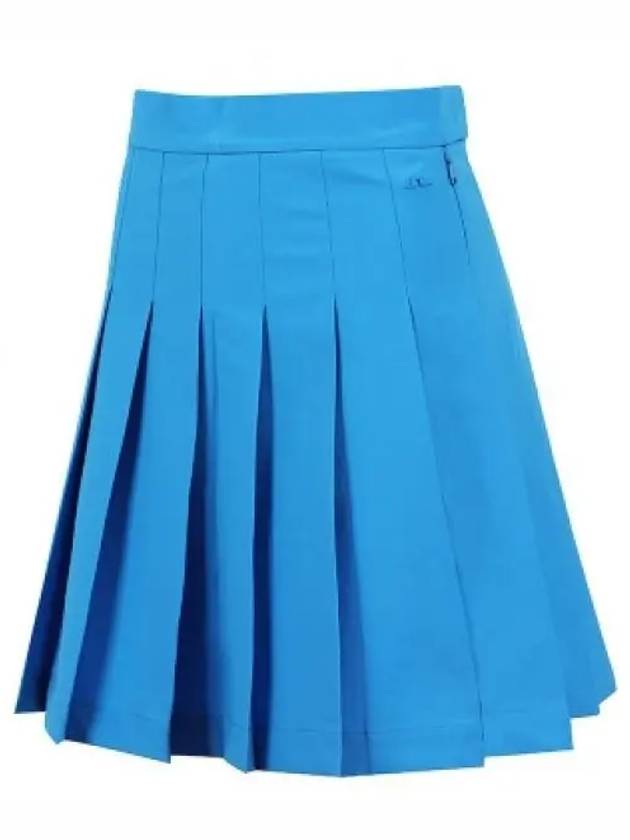 Women's Adina Golf Skirt Brilliant Blue - J.LINDEBERG - BALAAN 2