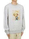 Fox Champion Regular Sweatshirt Grey - MAISON KITSUNE - BALAAN 4