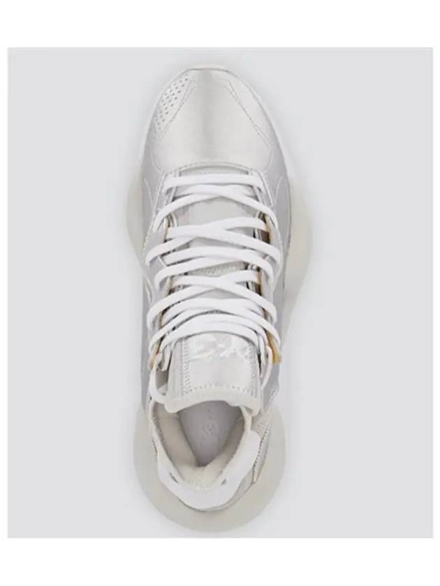 Kaiwa Logo Low Top Sneakers Metallic Silver - Y-3 - BALAAN 3