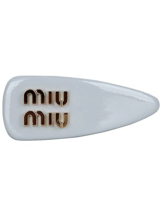 24SS Patent Leather Hair Clip 5IF092 069 F0591 - MIU MIU - BALAAN 2