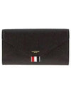 Envelope Continental Long Wallet Black - THOM BROWNE - BALAAN 2