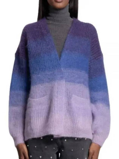 Dana Mohair Cardigan Purple - ISABEL MARANT - BALAAN 2