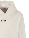 Kids Women s Logo Embroidered Wool Hoodie MS029278 013 - MSGM - BALAAN 4