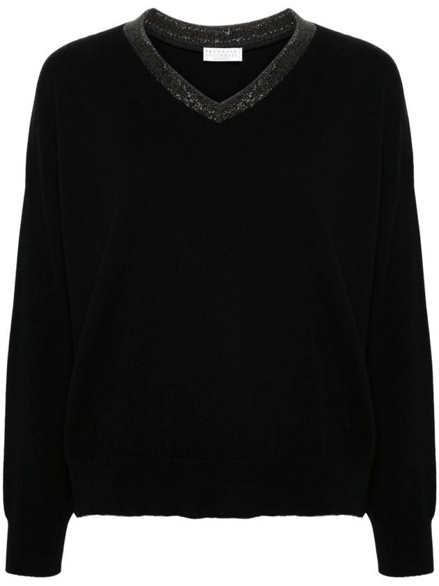 Brunello Cucinelli Sweaters Black - BRUNELLO CUCINELLI - BALAAN 1