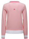 WOMEN LOGO COMBINATION PASTEL SWEATER - ANEWGOLF - BALAAN 3