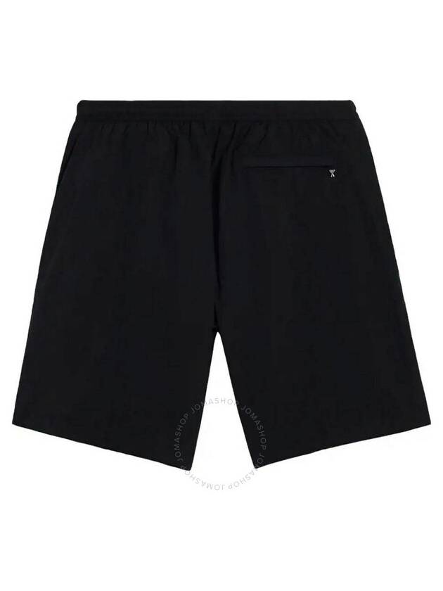 Logo Swim Shorts Black - AMI - BALAAN 3