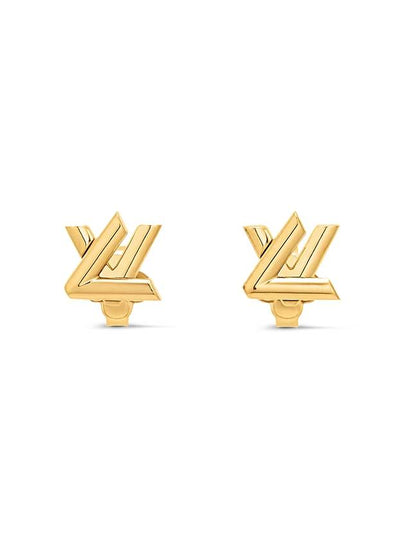 Go 14 Earrings Gold - LOUIS VUITTON - BALAAN 2