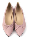 Ribbon Flat Ballerina Mud Pink - LECHROMAQI - BALAAN 4