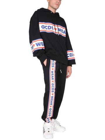 Jogging Pants WITH CUTE Tape Logo Band CC94M03150302 B0040172438 - GCDS - BALAAN 1