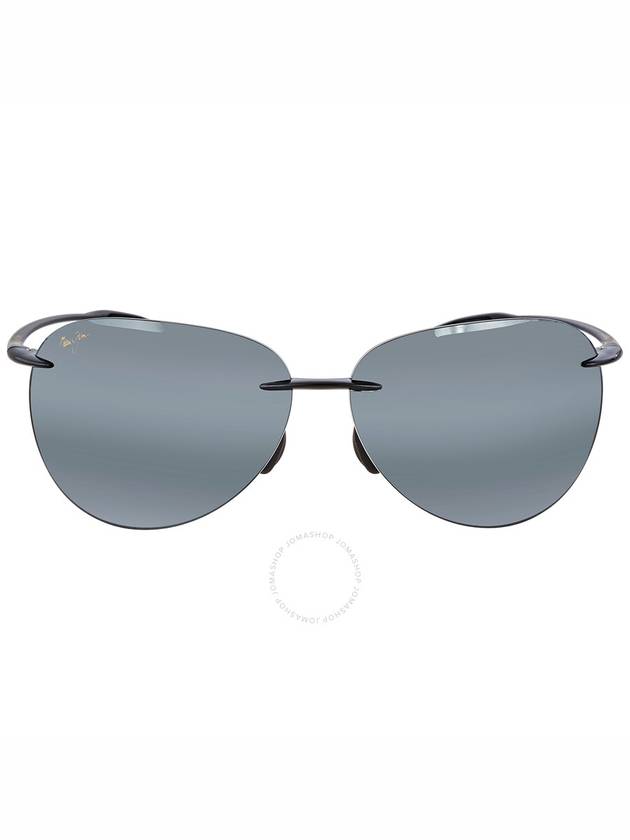 Maui Jim Sugar Beach Nuetral Grey Oval Unisex Sunglasses 421-02 62 - MAUI JIM - BALAAN 1