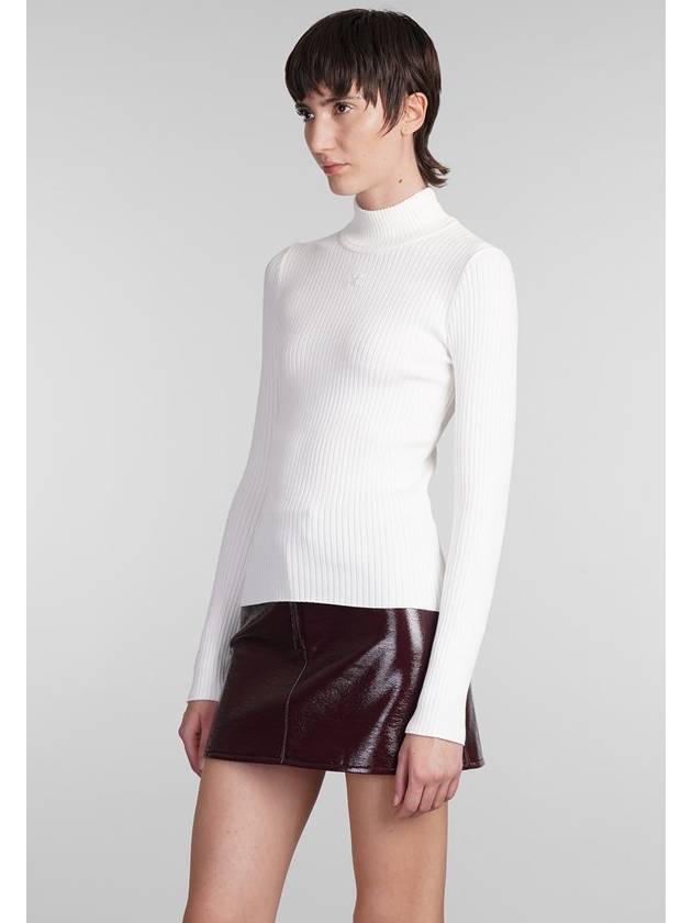 Funnel Neck Knit Top PERMPU022FI0001 - COURREGES - BALAAN 5