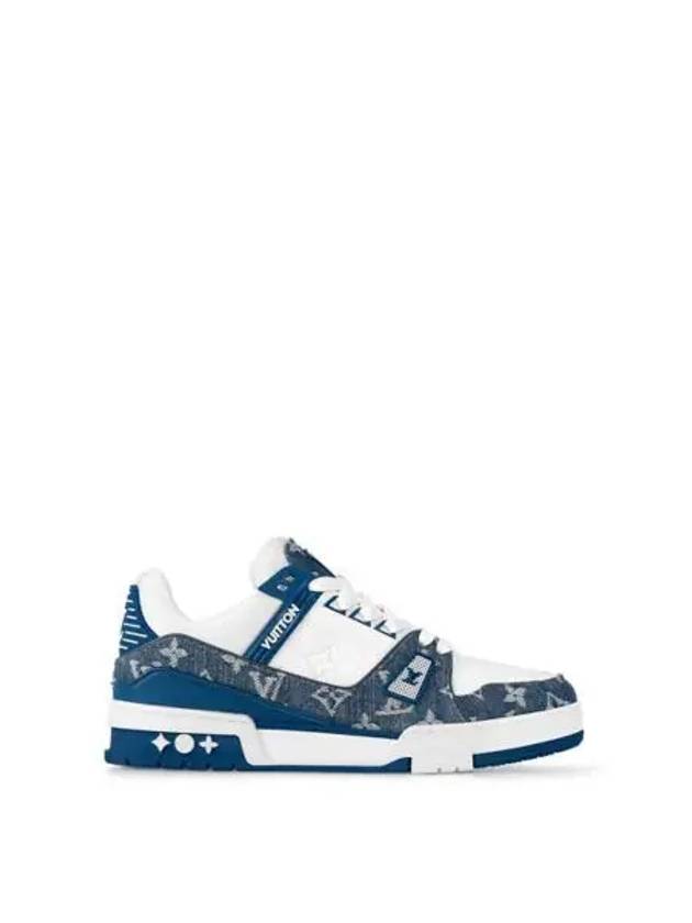 LV Trainer Low Top Sneakers Blue - LOUIS VUITTON - BALAAN 2