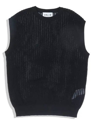 Smith Market Black Vest Men s Clothing - SOLID HOMME - BALAAN 1